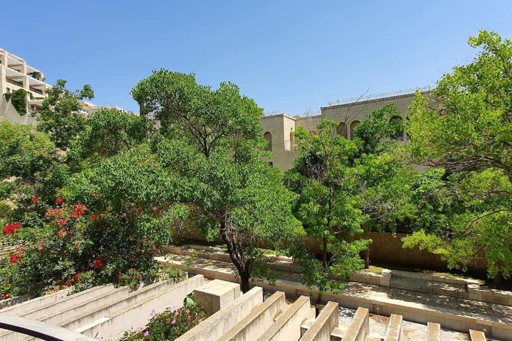 Cosy Studio In Mamilla, Free Parking Up To 5 Ppl Jerusalém Exterior foto