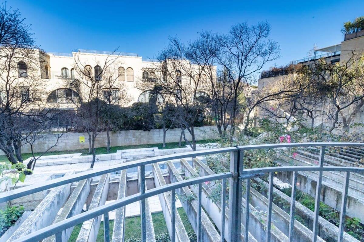 Cosy Studio In Mamilla, Free Parking Up To 5 Ppl Jerusalém Exterior foto